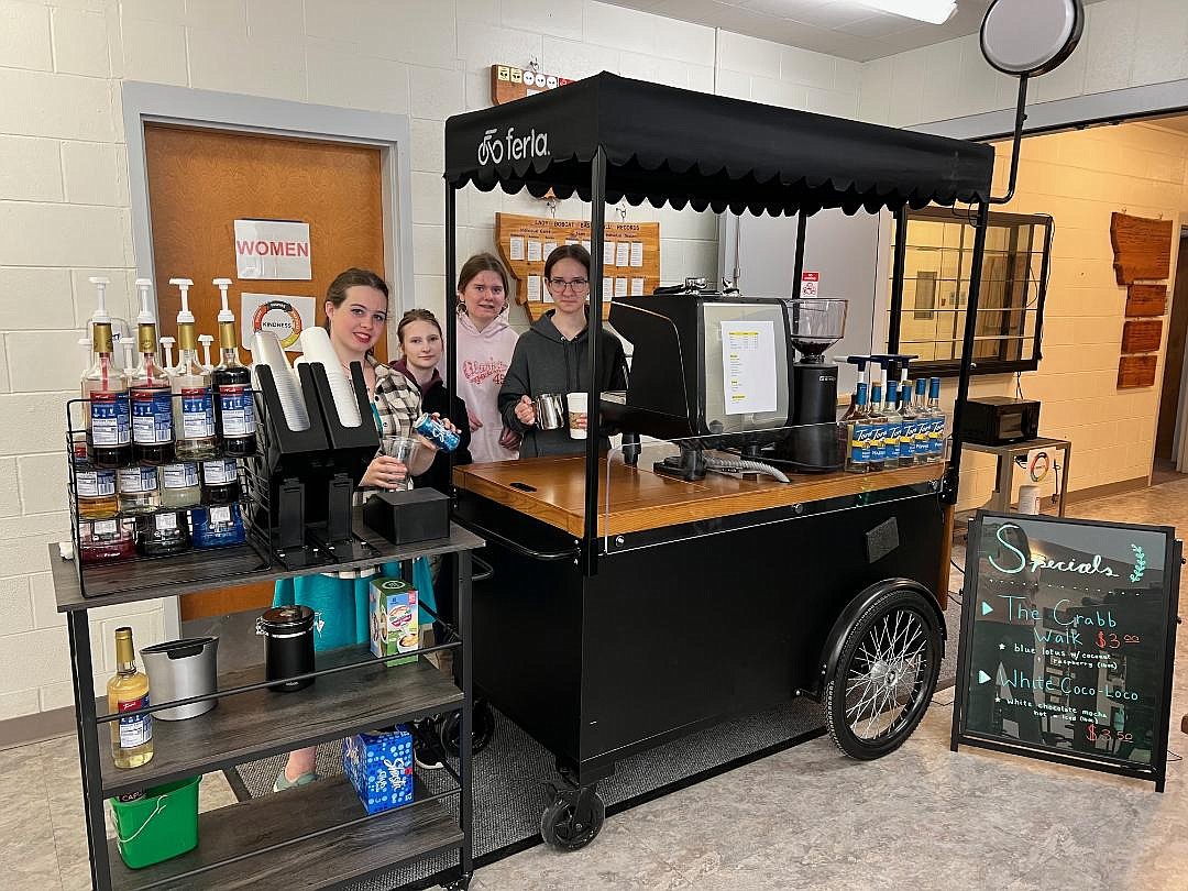 School buzz: New coffee cart teaches life skills