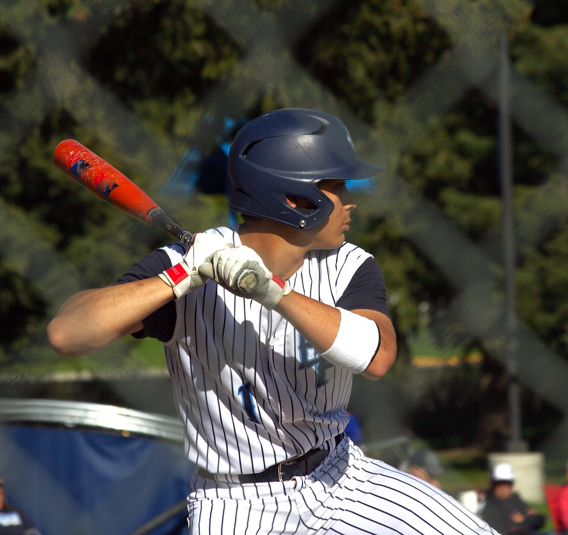 Elijah Dahl at bat.