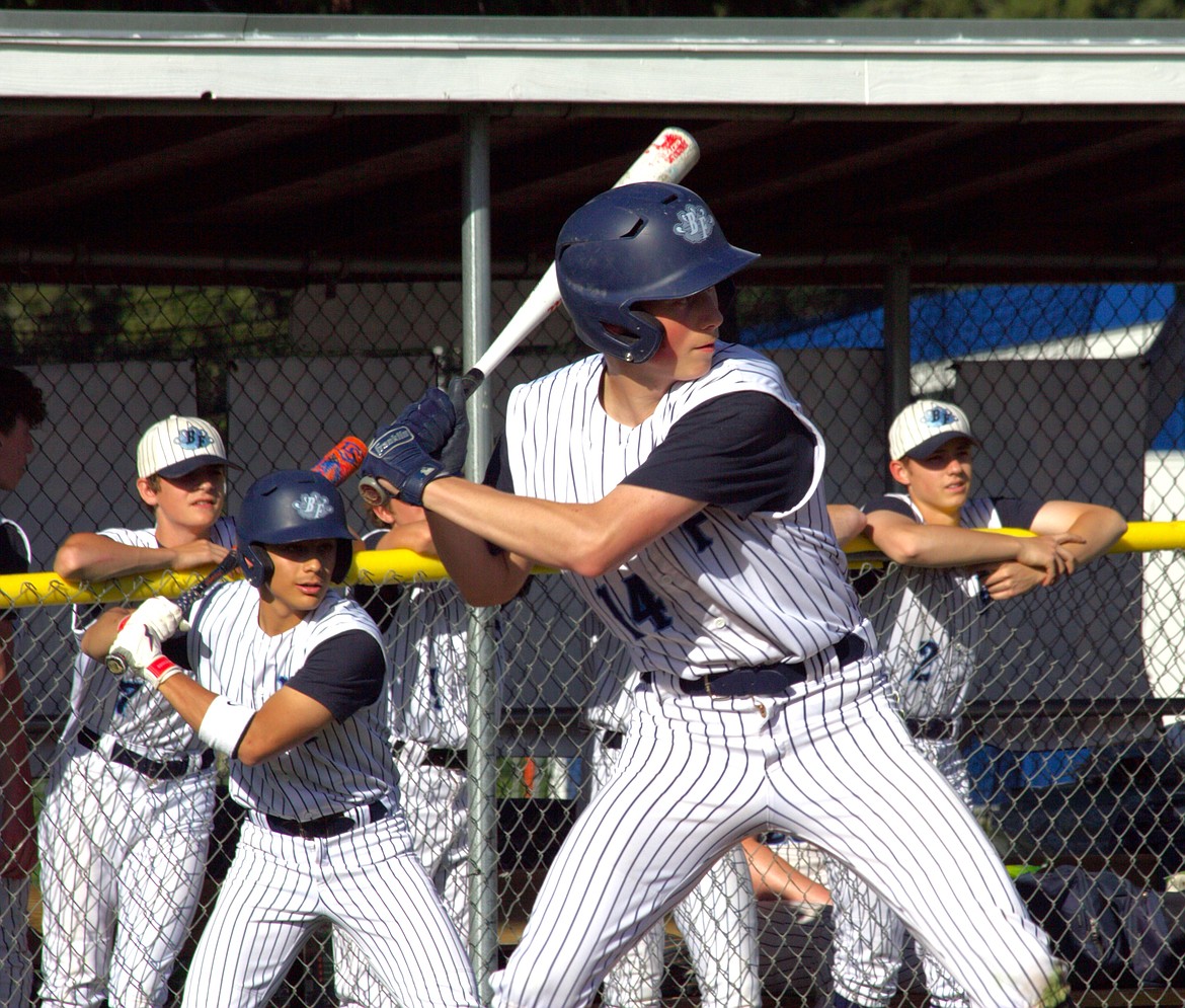 Thomas Bateman at bat.