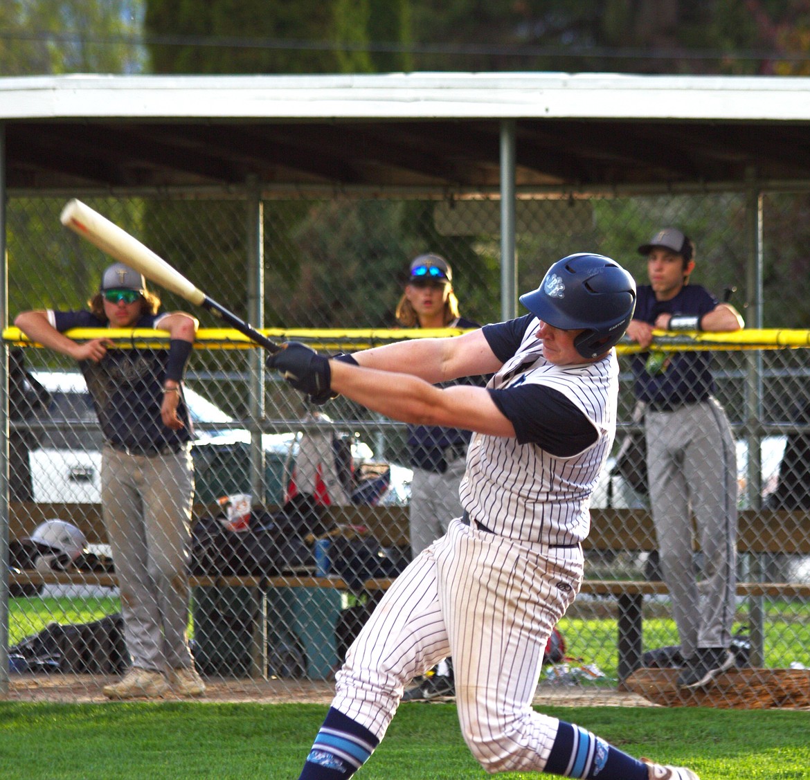 Trey Bateman with a hit.