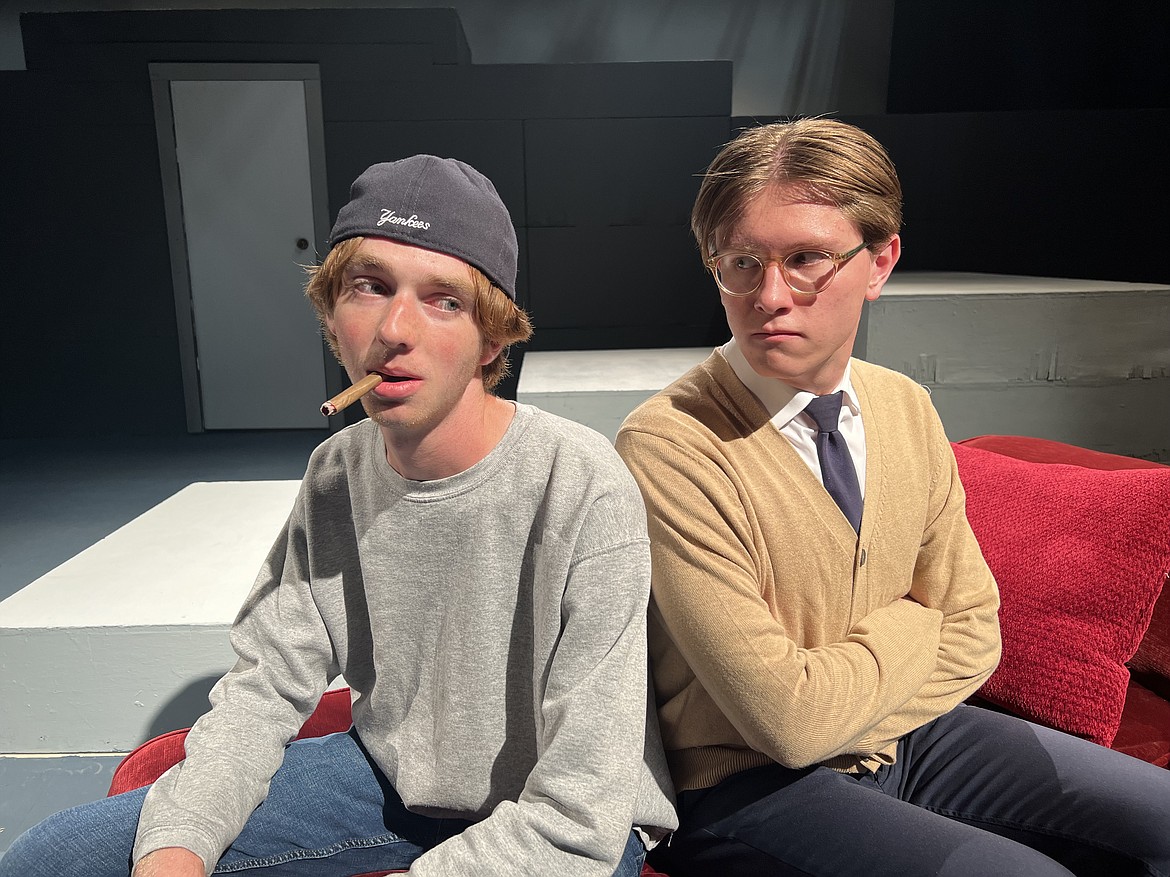 The easy-going Oscar, played by Mac Adkins and the up-tight and fussy Felix, played by Lane McKoy. (Courtesy photo)