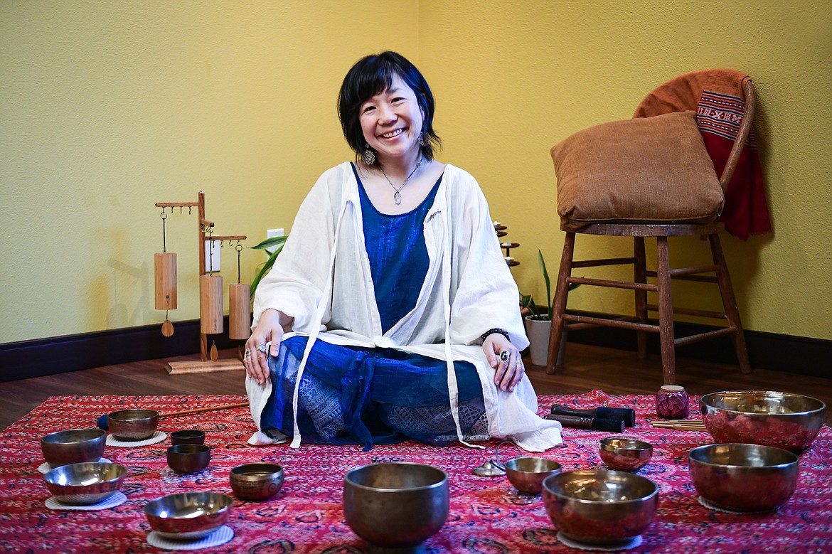 Ai Yuasa-Green, owner of The Nook, inside her space in Bigfork on Wednesday, May 10. (Casey Kreider/Daily Inter Lake)