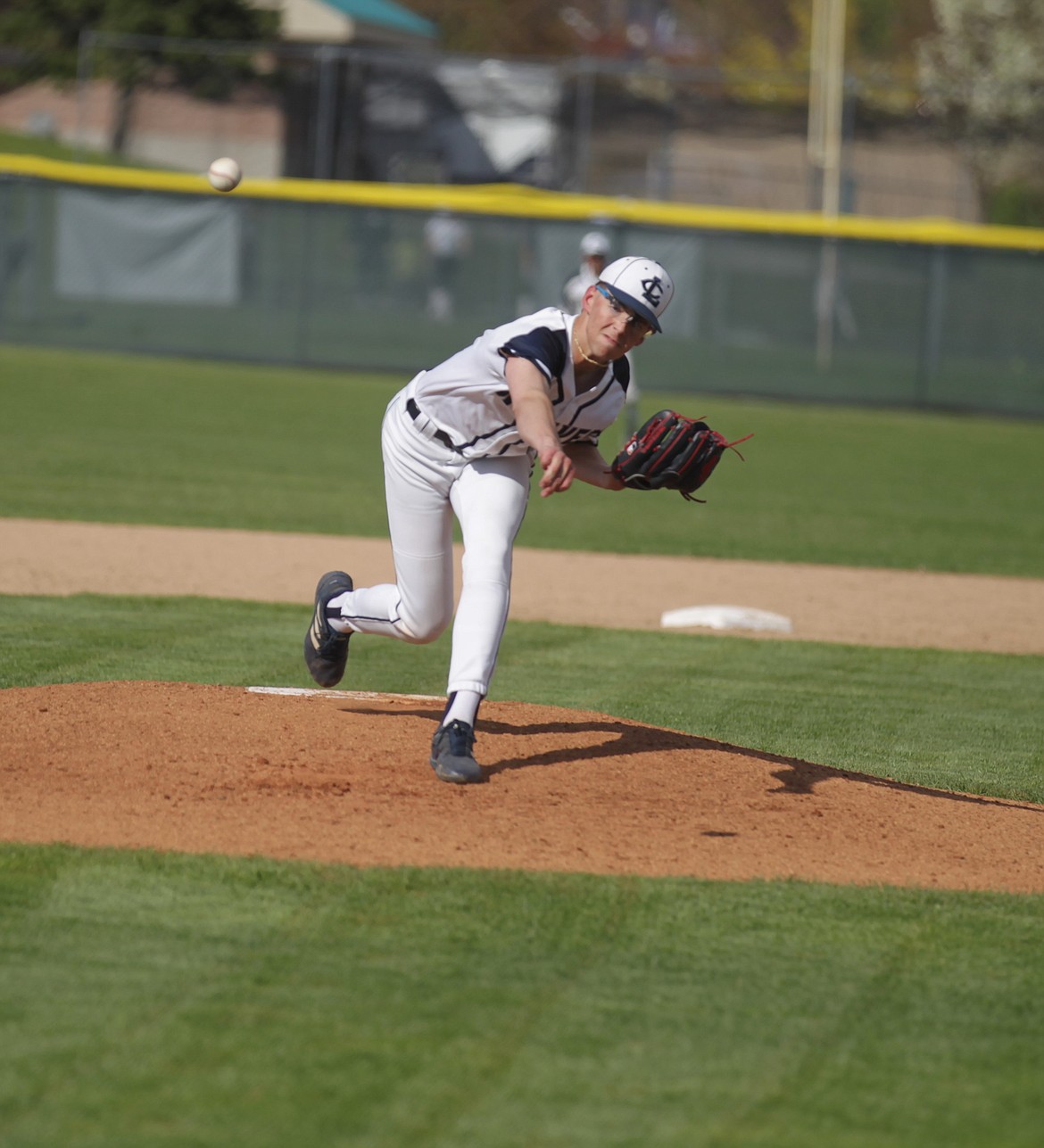 JASON ELLIOTT/Press
Lake City junior Cooper Reese fires a pitch to the plate during Wednesday's 5A Region 1 baseball championship game at Lake City High.