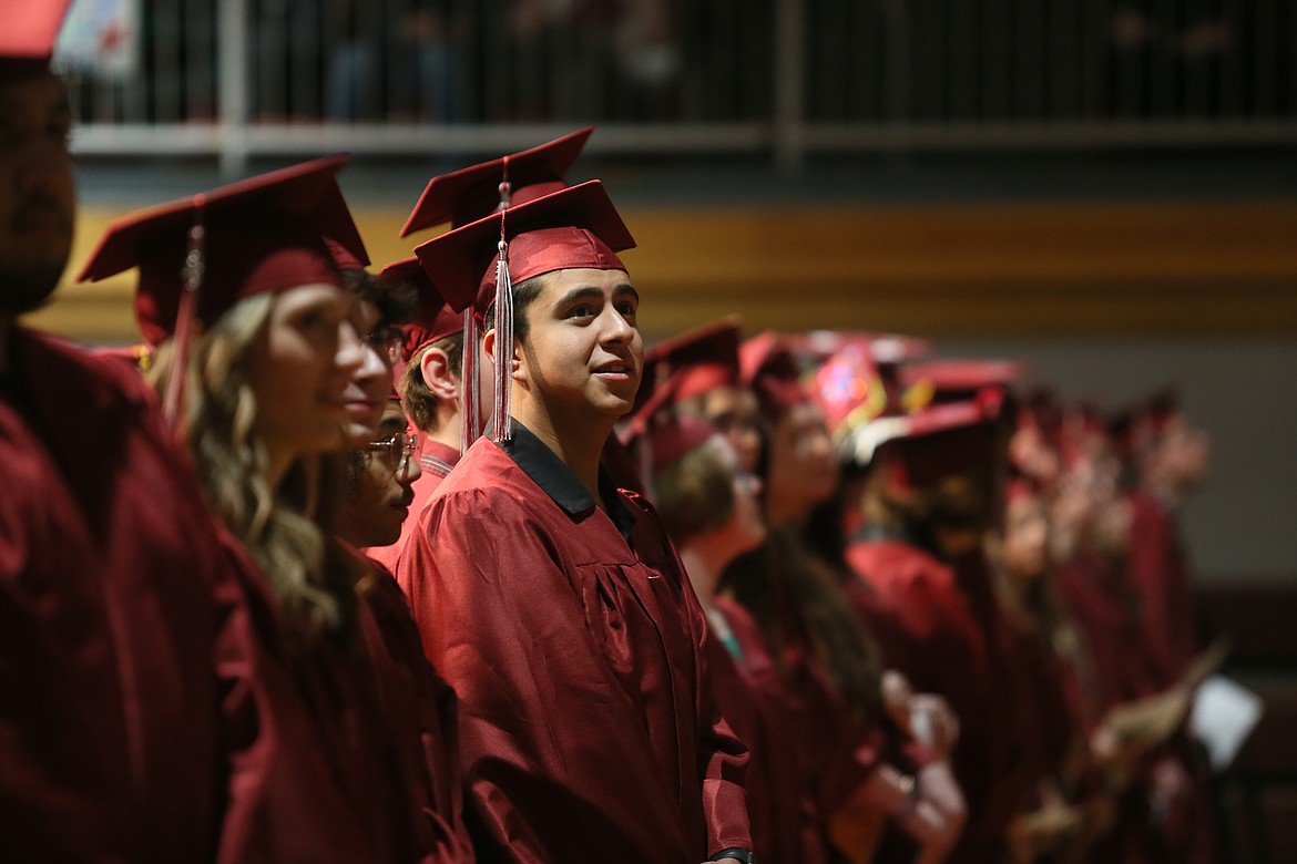 Caps, gowns, no frowns Coeur d'Alene Press