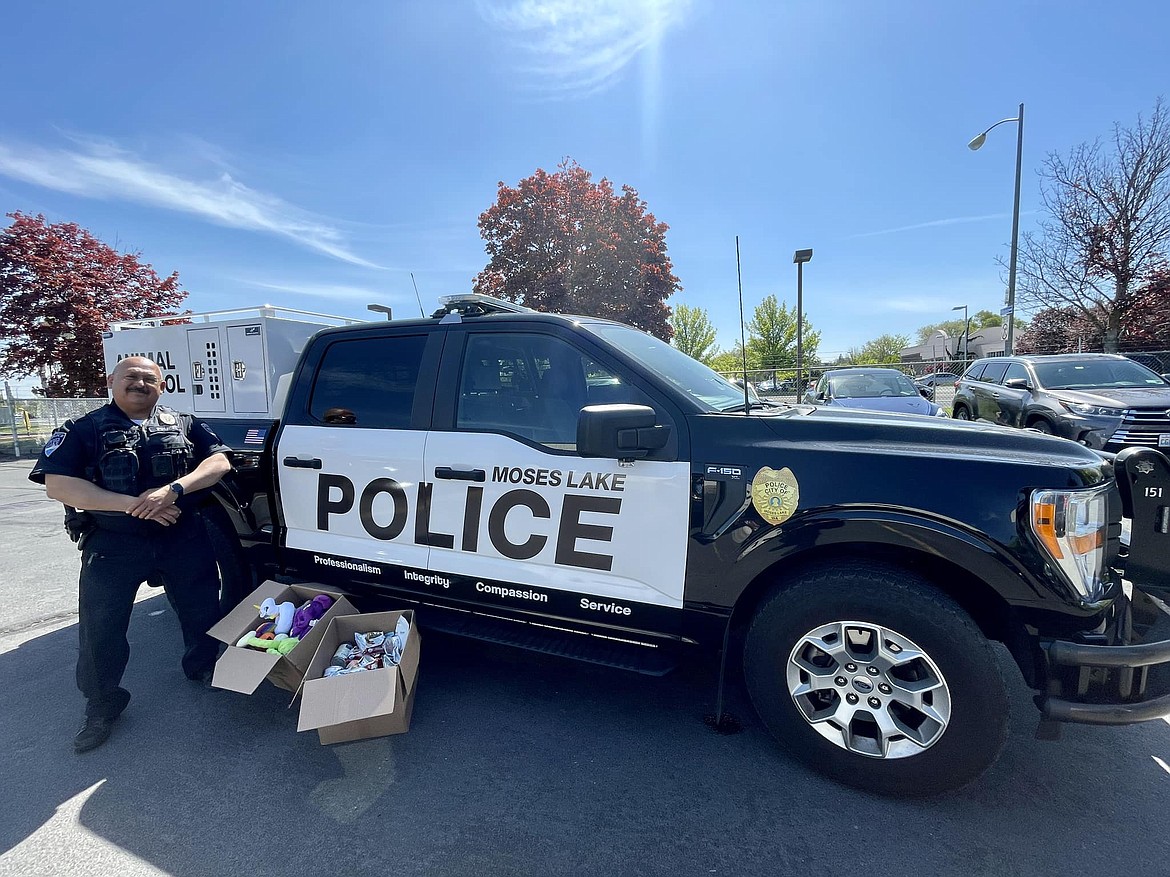 The Moses Lake Police Department said it is grateful for donations received that will help them with outreach with pet owners facing homelessness.