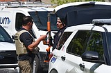 Man wielding a knife draws large police presence to Flathead courthouse