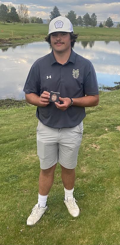 Courtesy photo
St. Maries junior Seth Swallows finished fourth in the state 2A boys golf tournament on Tuesday at Sage Lakes Golf Course in Idaho Falls.