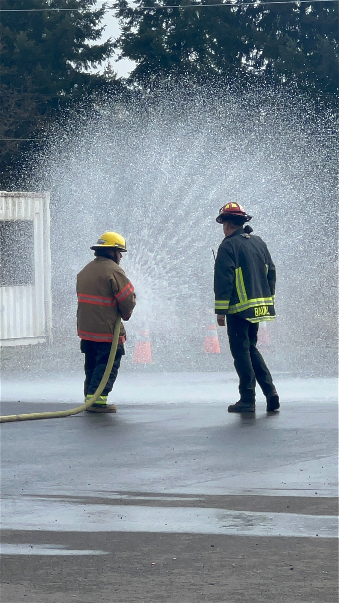 A Quincy High School firefighter is put to the test at the SkillsUSA competition.