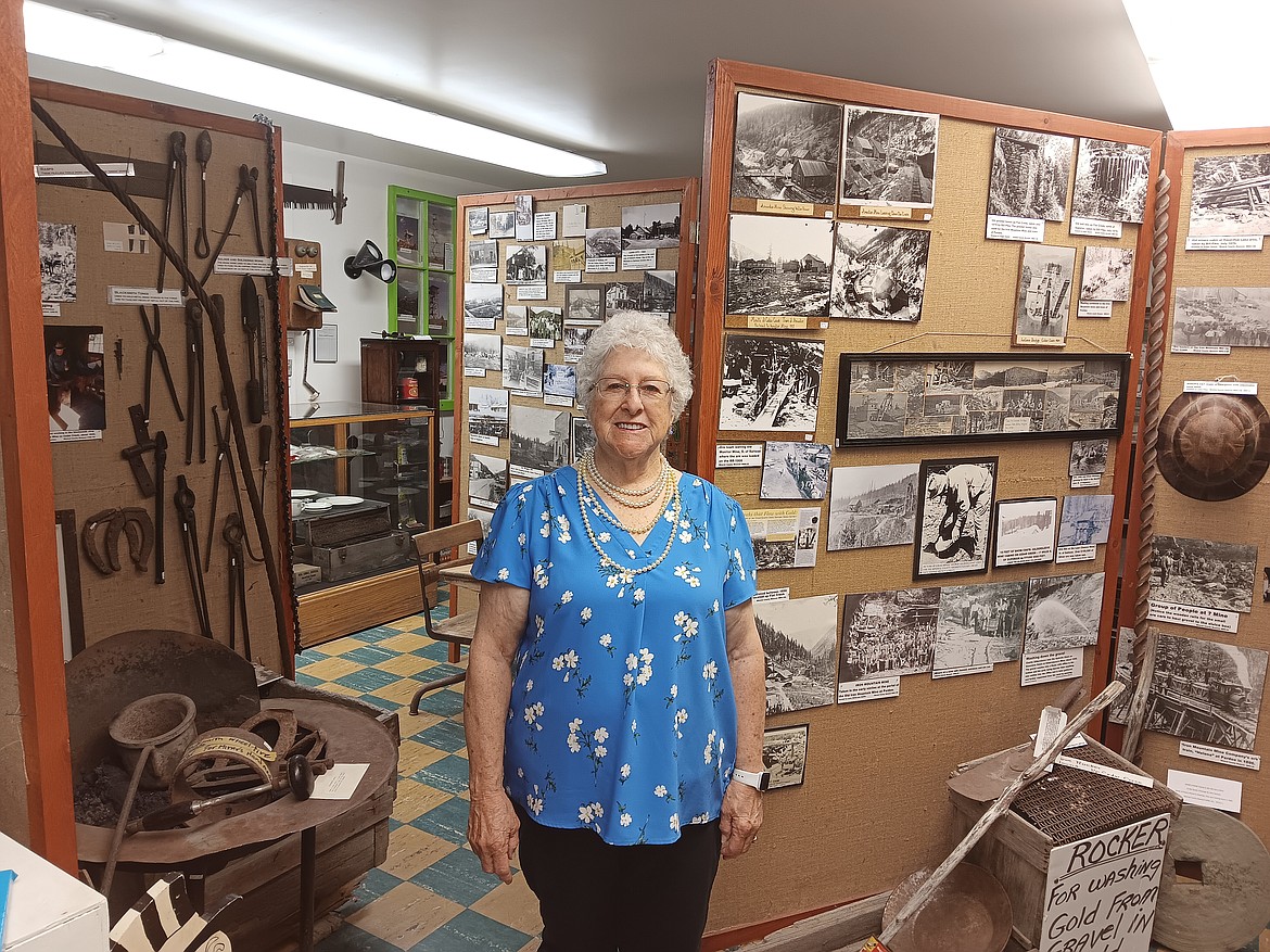 International Museum Day is every May 18, which is a day where museums, zoos and cultural centers provide free entry. Since the Mineral County Museum always has free admission, Sue McLees, who is one of the curators, had cookies and beverages to share with visitors last Thursday. (Monte Turner/Mineral Independent)