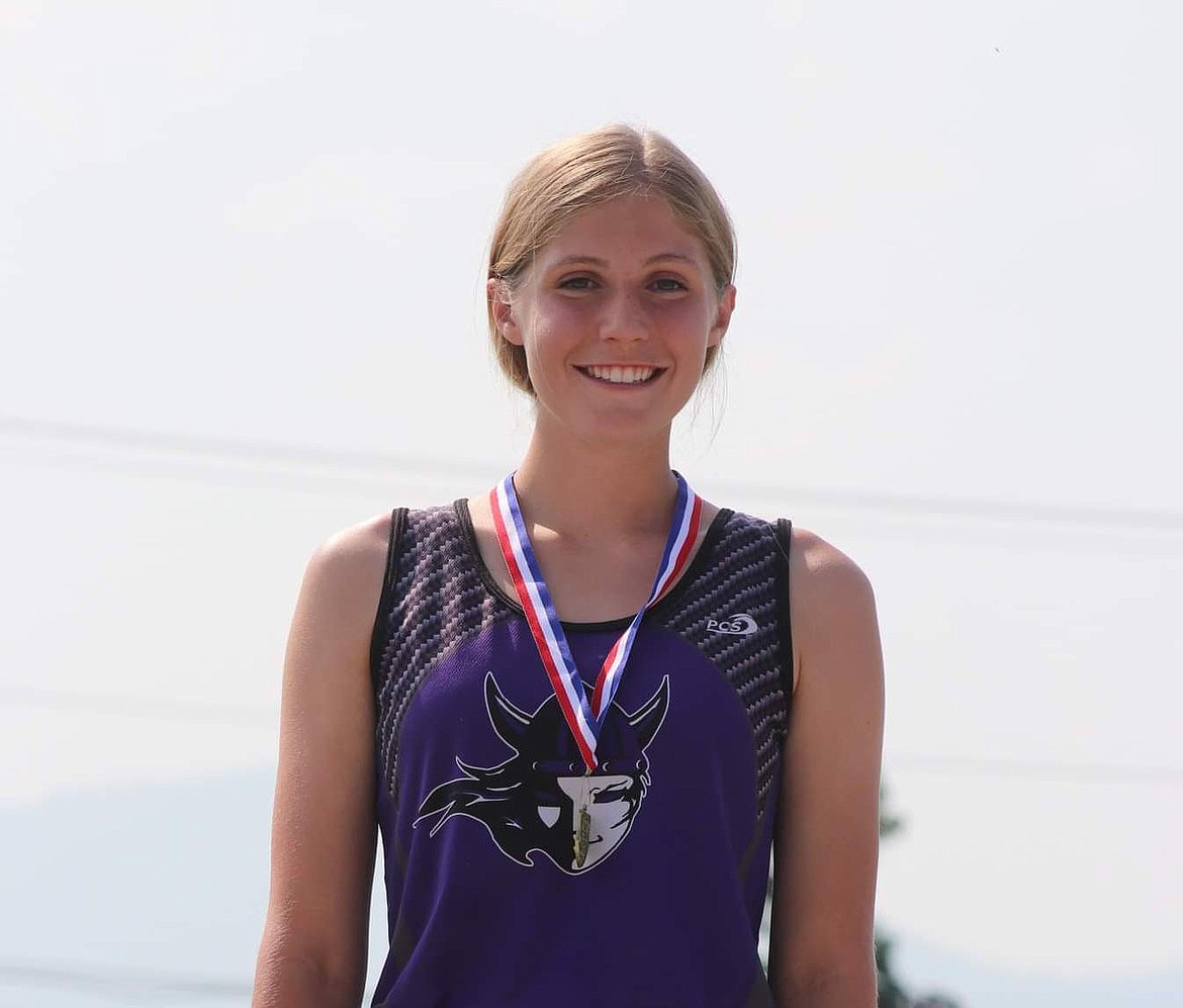 Charlo freshman Leah Cahoon placed first in the high jump at Western C Divisionals. (Michele Sharbono photo)