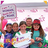 Hundreds of local students take part in Girls on the Run 5K