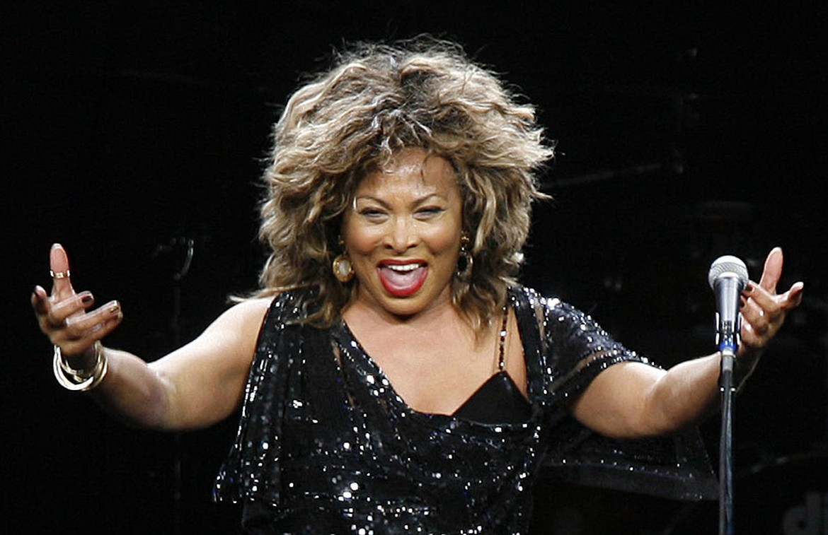 Tina Turner performs in a concert in Cologne, Germany on Jan. 14, 2009. Turner, the unstoppable singer and stage performer, died Tuesday, after a long illness at her home in Küsnacht near Zurich, Switzerland, according to her manager. She was 83. (AP Photo/Hermann J. Knippertz, file)