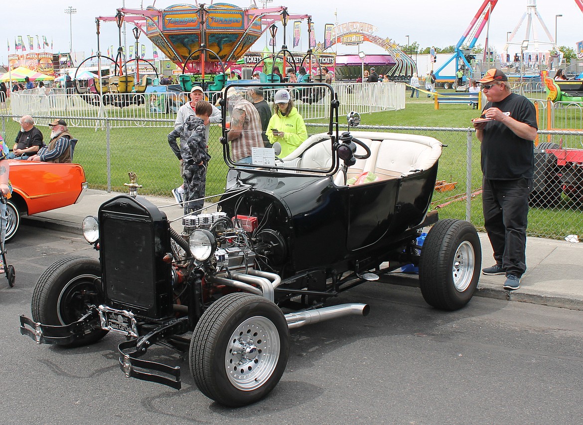 A street rod in the 2022 Moses Lake Spring Festival car show. Spring Festival 2023 features music, basketball, a carnival and the car show, among other events, this weekend.