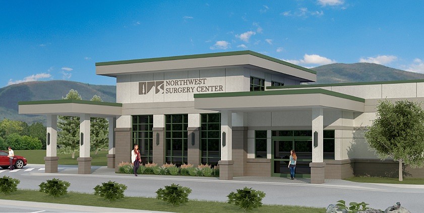 Rendering of the Northwest Surgery Center at 1624 E. Mullan Ave.