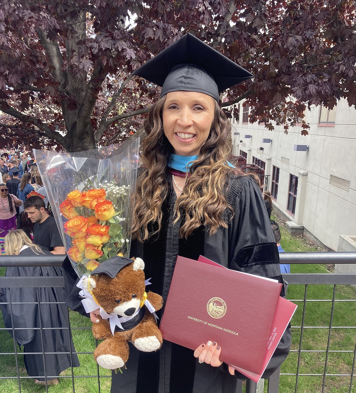 Libby Elementary School counselor Brittany Katzer recently earned her doctorate degree in Education Leadership from the University of Montana. (Courtesy photo)
