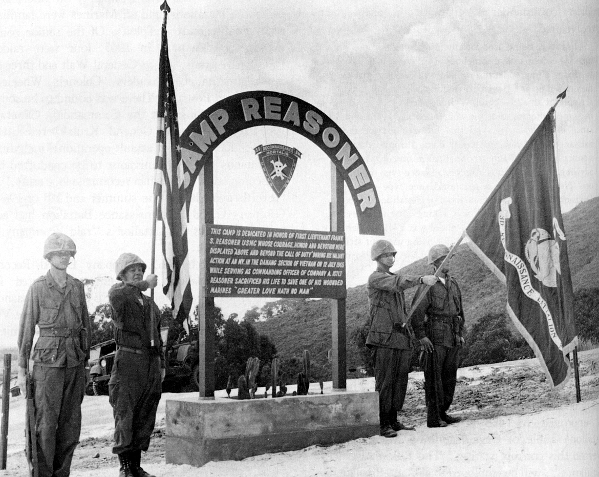 Camp Reasoner was a former U.S. Marine Corps base in Vietnam.