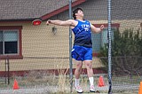 Voermans wins discus at state track meet