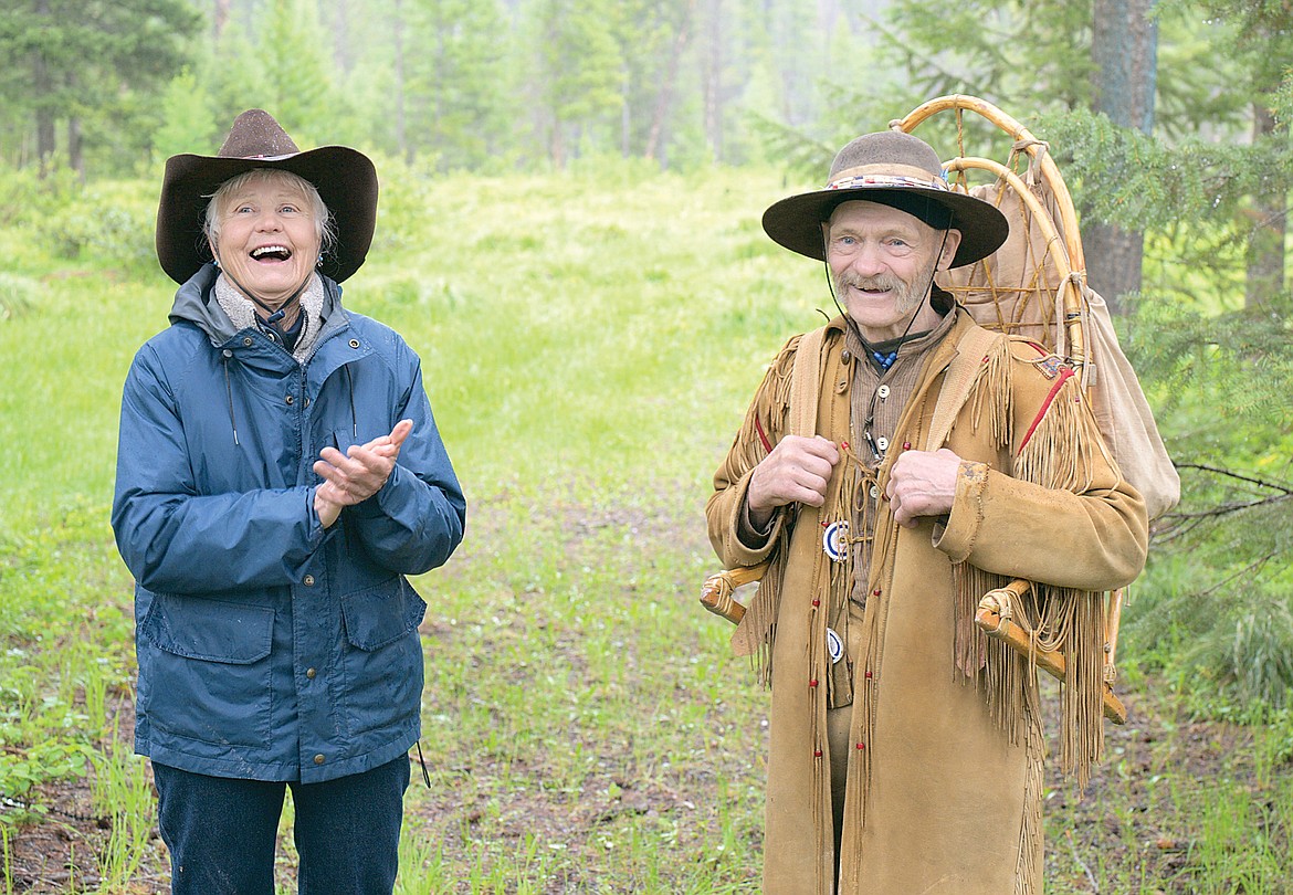 Early members June Burgau and Stu Sorenson talk about the early days of the backcountry Horsemen of the Flathead.