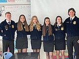 Local schools represented among FFA district officers