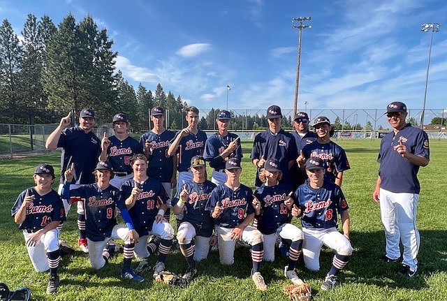 Courtesy photo

The Coeur d’Alene Lumbermen 16U baseball team went 4-0 to win the Memorial Day Round Robin over the weekend at Thorco Field in Coeur d'Alene. In the front row from left are Ryder Bishop, Trevor Booze, Blake Foulk, Gavin Helms, Cash Lund, Bam Fenter and Baden Van Linge; and back row from left, head coach Spencer Van Linge, Hunter Avirett, Vincent LaPresta, Beau Pearson, Andrew Everson, Marek Parson, assistant coach Aaron Fenter, Camble Ray and assistant coach Daniel Savage.