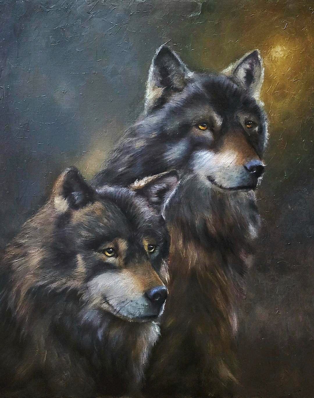 "Always Alert," by Deborah McKenna will be displayed at Cawdrey Gallery in Whitefish June 1 in a show titled "Tales from the Forest and the Creatures Within." The artist selected a series of oil painting illustrations for an upcoming children's book written by her daughter, Lauri Wilson of Kalispell, who will be reading selected passages. (Courtesy photo)