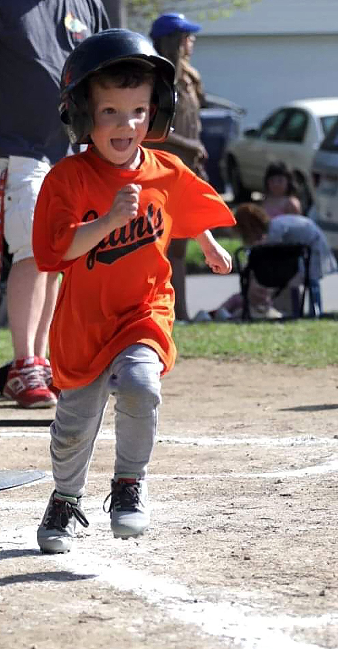 Gina Pucci shared this Best Shot of a dedicated T-ball player in response to a Daily Bee Facebook post asking readers to share their favorite recent photo. If you have a photo that you took that you would like to see run as a Best Shot or I Took The Bee send it to the Bonner County Daily Bee, P.O. Box 159, Sandpoint, Idaho, 83864; or drop them off at 310 Church St., Sandpoint. You may also email your pictures to the Bonner County Daily Bee along with your name, caption information, hometown, and phone number to news@bonnercountydailybee.com.