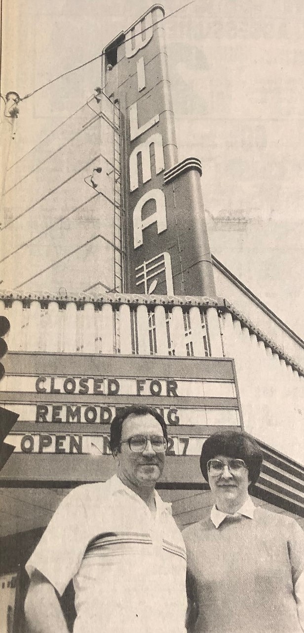 Marvin and Pat Miller prepare to open Wilma Theater.