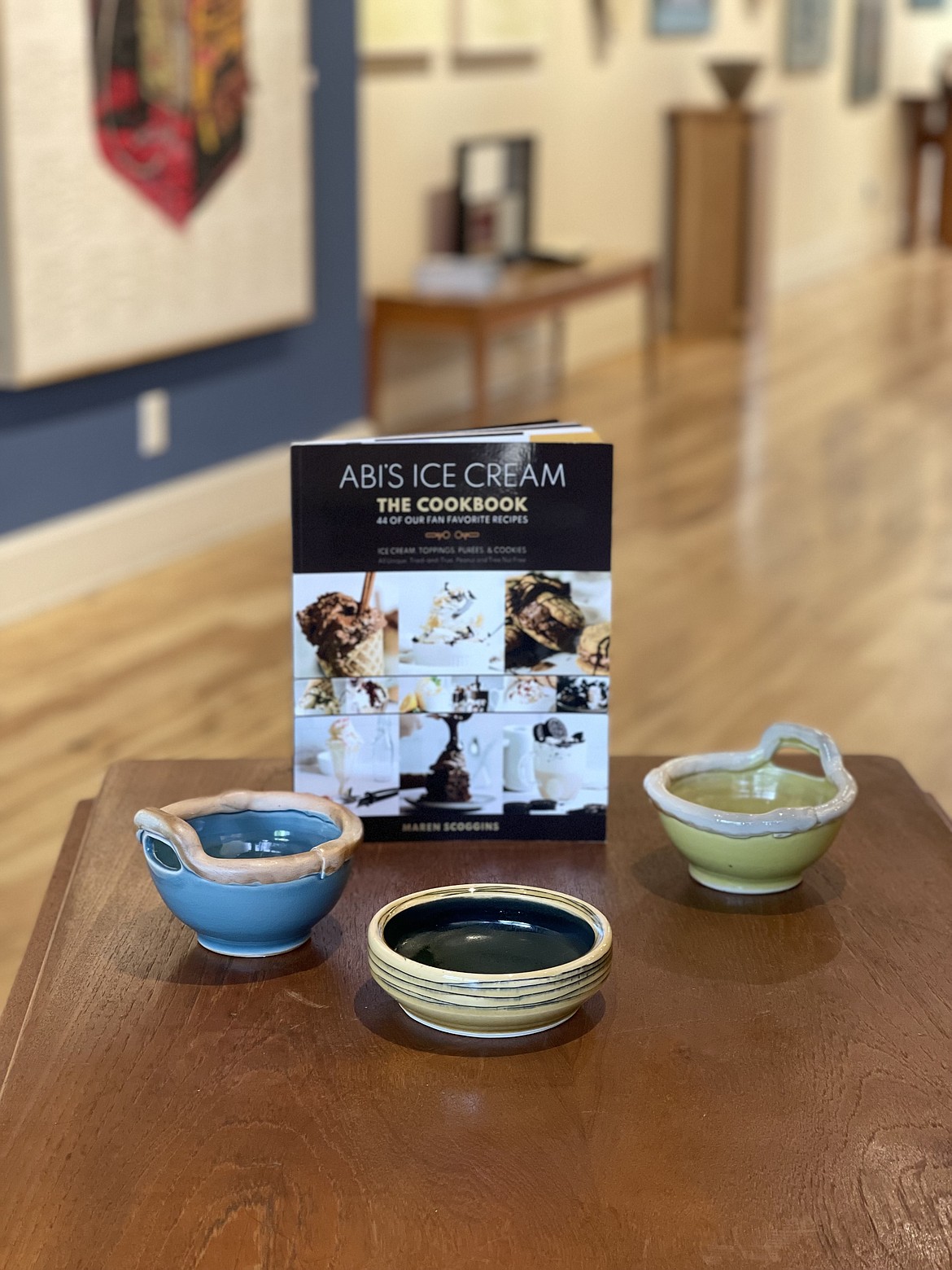 Art Spirit Gallery to host a book launch for Maren Scoggins new “Abi's Ice Cream Cookbook.” The book will include classic combinations from the ice cream parlor, all safe for people with tree nut allergies.