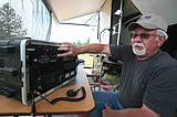 Amateur radio exercise at Farragut today, Sunday
