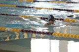 Middle school swimmers compete at Future Maverick Invite