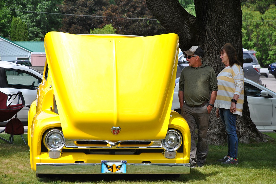 The 24th Annual Old Schoolhouse Rock Car Show in Superior took place last weekend with near perfect weather, dozens of cars, and hundreds of visitors. The show gives out 27 different awards including a unique belt buckle for best in show. This years gathering was held in memory of Fred Fike. And proceeds from the event go towards six scholarships for locals high school graduates in Mineral County. (Mineral Independent/Amy Quinlivan)