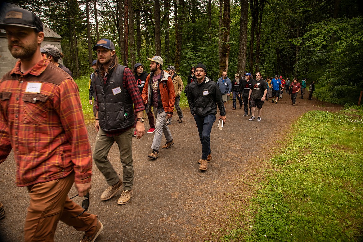 Timber Framers Guild are coming to Sandpoint for a 10-day course at the University of Idaho Sandpoint Organic Agriculture Center. The class project, a bell pavilion, will be installed at Pine Street Woods to hold the bell crafted by local artisan Mark Kubiak.