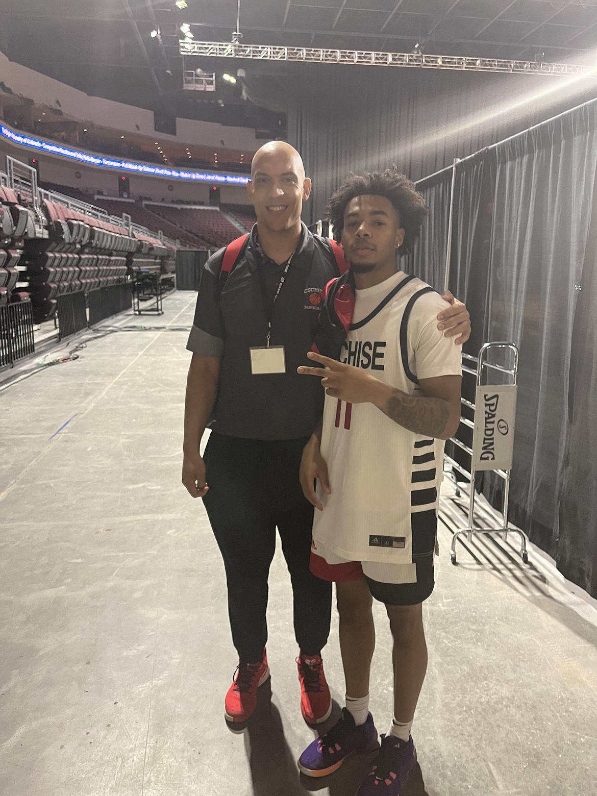 Jason Hopkins, Big Bend’s newest men’s basketball coach, recently spent time with the Cochise College Apaches as an assistant coach, helping the Apaches to bask-to-back 29-win seasons.