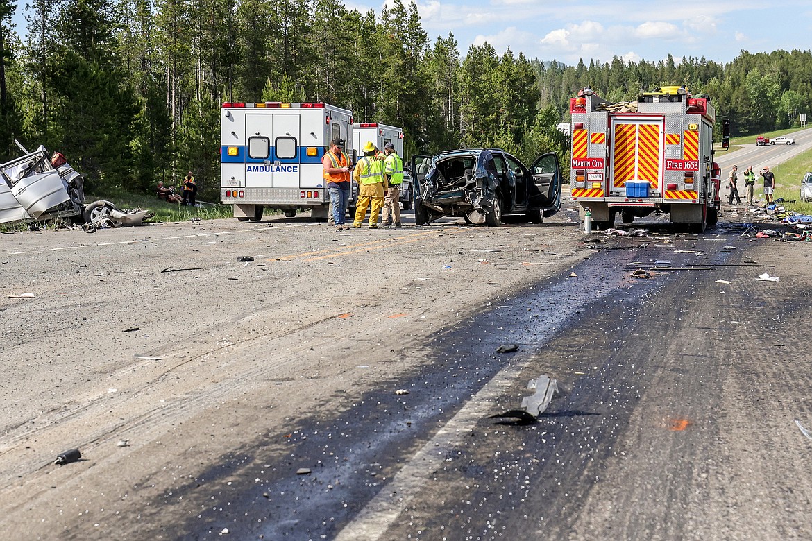 Second person dies as result of multivehicle crash; victims identified