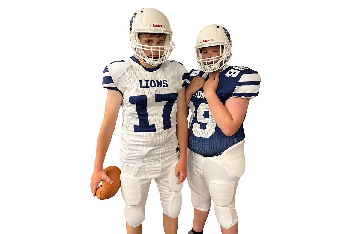 Players pose in the jerseys that the new MLCA/CCS football team will be donning in its inaugural season this fall.