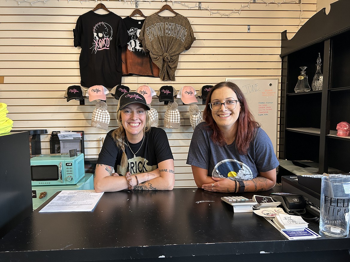 Kelsey Gribble and Kate Hooper both grew up in Ephrata and spent their lives enjoying various types of art and creative work. Together they have started their own lifestyle brand called Spooky Behavior.