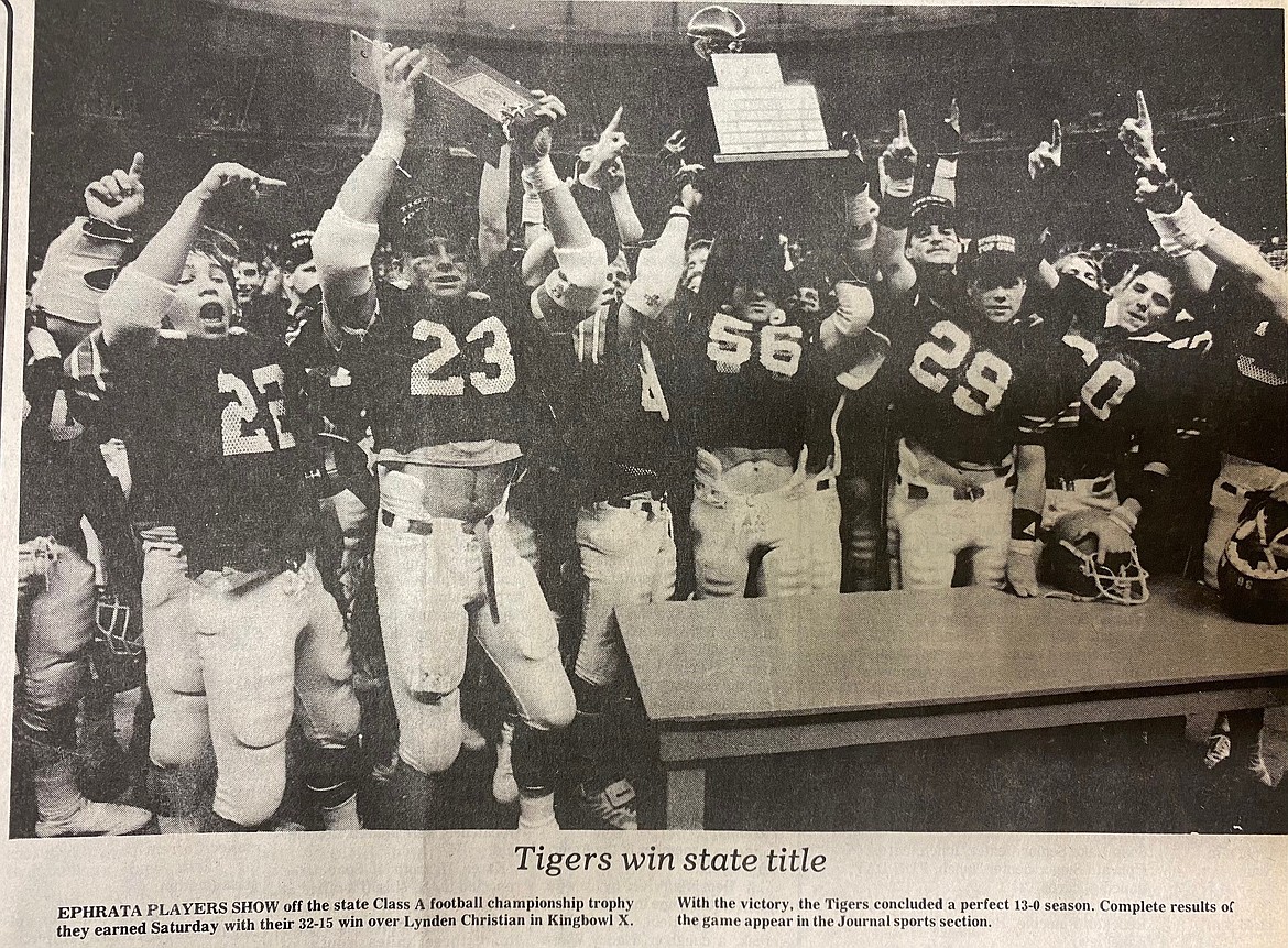 The 1986 Ephrata Football Team will be inducted into Ephrata’s Athletic Hall of Fame, the Ephrata School District announced on Friday. Eight individual athletes will also be inducted into the Hall of Fame.