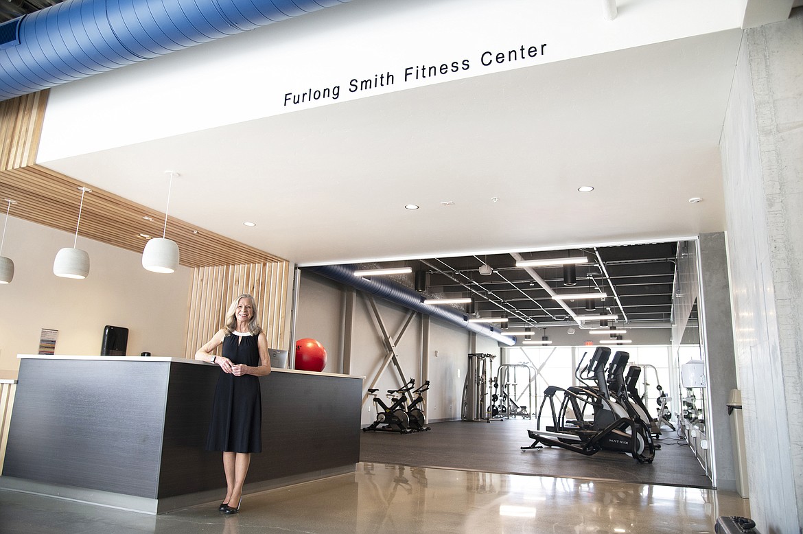 Lucy Smith has made a donation to Flathead Valley Community College to support the new Furlong Smith Fitness Center in the Wachholz College Center. (Photo courtesy of FVCC)