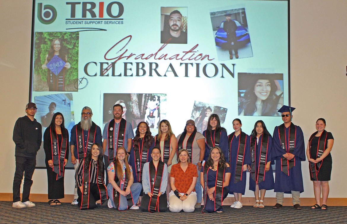 Big Bend Community College's TRIO Student Support Services program celebrated the graduation of 58 students last Tuesday.