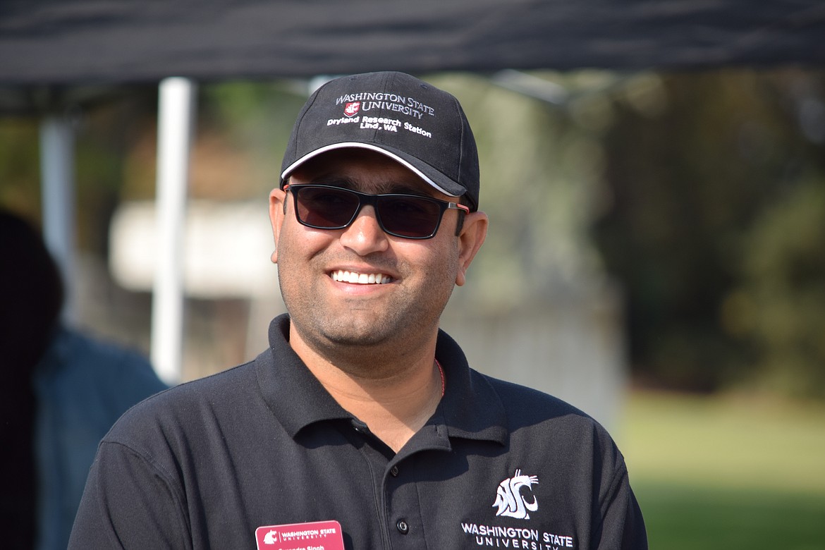 Surendra Singh is the new director of Washington State University’s Lind Dryland Research Station. A native of India who grew up on a small wheat farm himself before becoming a soil scientist, Singh comes to the WSU from Oregon State University’s Columbia Basin Agricultural Research Center in Pendelton.