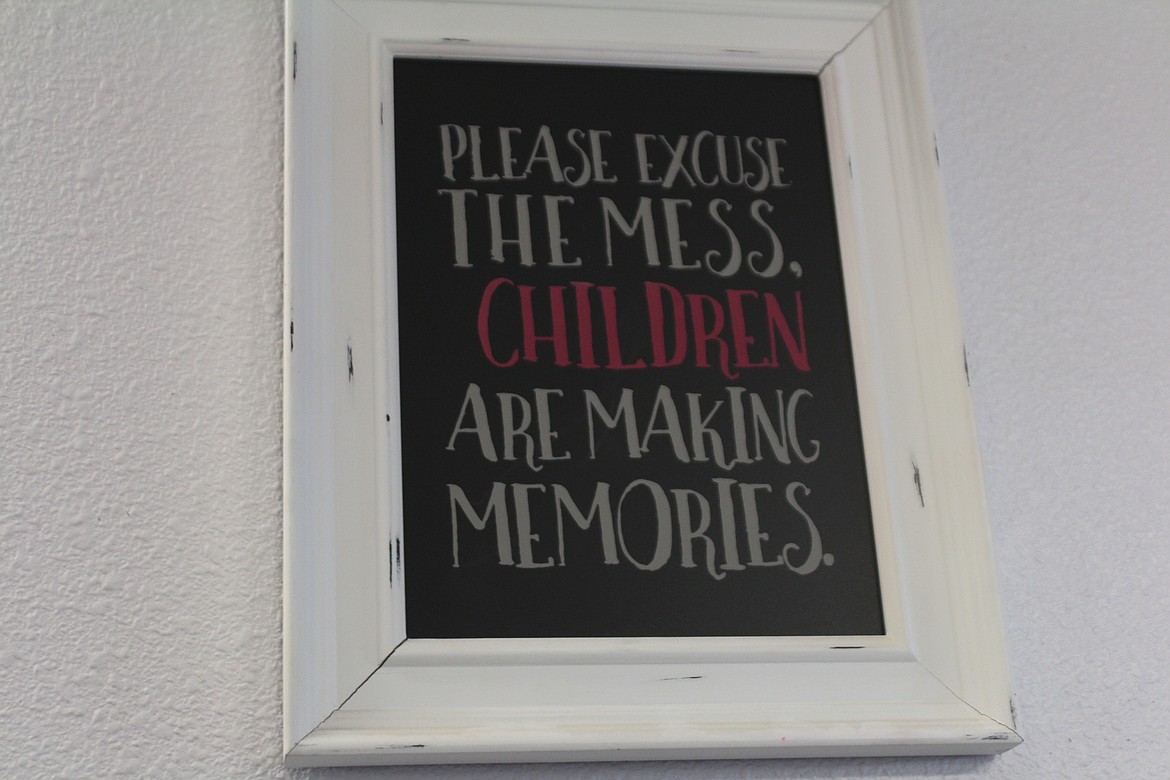 A sign on the wall of Joan Dopps’ classroom was one of the last things to come down as she cleaned out after 43 years of teaching.