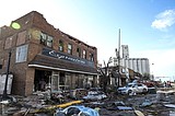 Cleanup under way after storms hit swath of Southern states, killing at least 5, destroying homes
