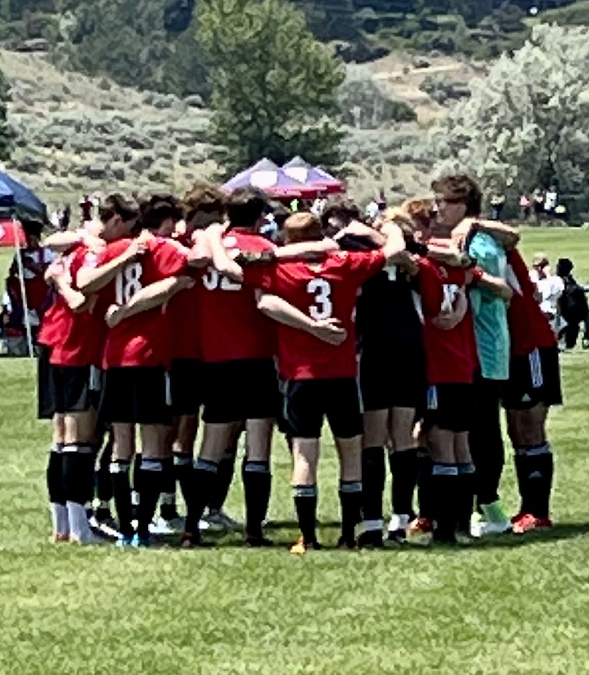 Photo by MIKE THOMPSON
The Timbers North FC 05 boys won their opener at the US Youth Soccer Far West Presidents Cup on Friday at the Simplot Sports Complex in Boise.