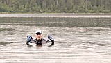 Aquaman: Mike Turner will ‘jog’ the length of the reservoir, for a good cause