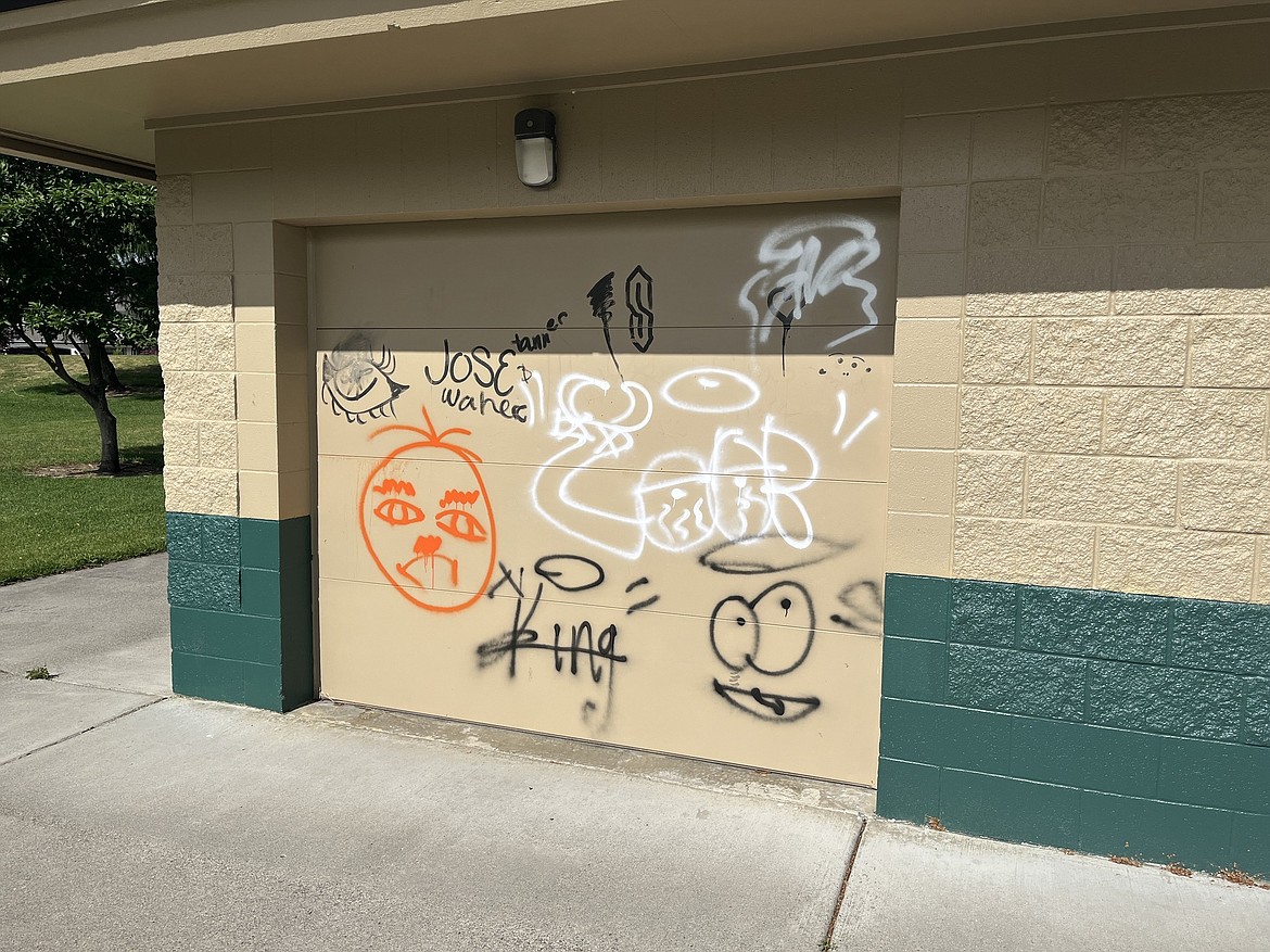 Cda Police Seek Graffiti Info Coeur Dalene Press