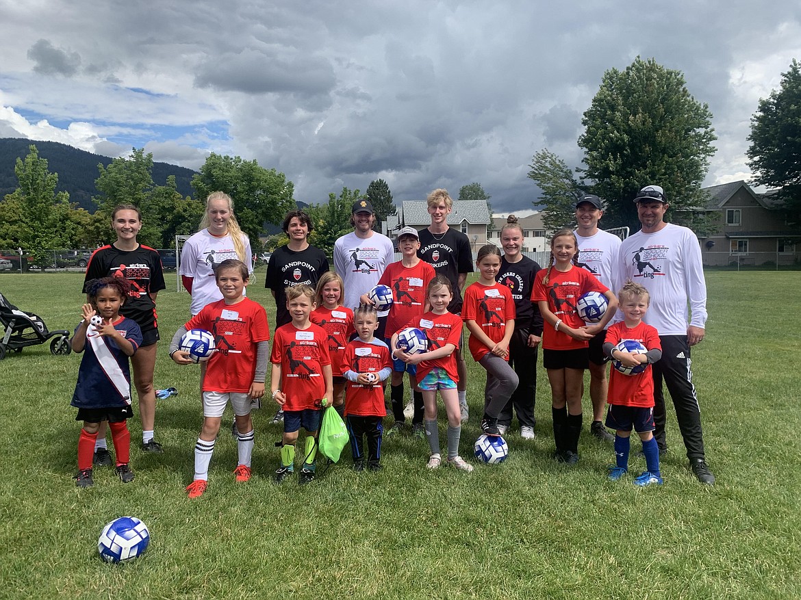 Campers from the Recreation Session (pictured, left to right): Alayna Reichold, Walter Smith, Levi Huntsberger, Cambrie Anderson, Max Purta, Theo Janssen, Chloe Gerszewk, Madison Calkins, Raelynn Sychla, Jake Wolf. Not pictured, Emmett Clark,
India Van Dyken.