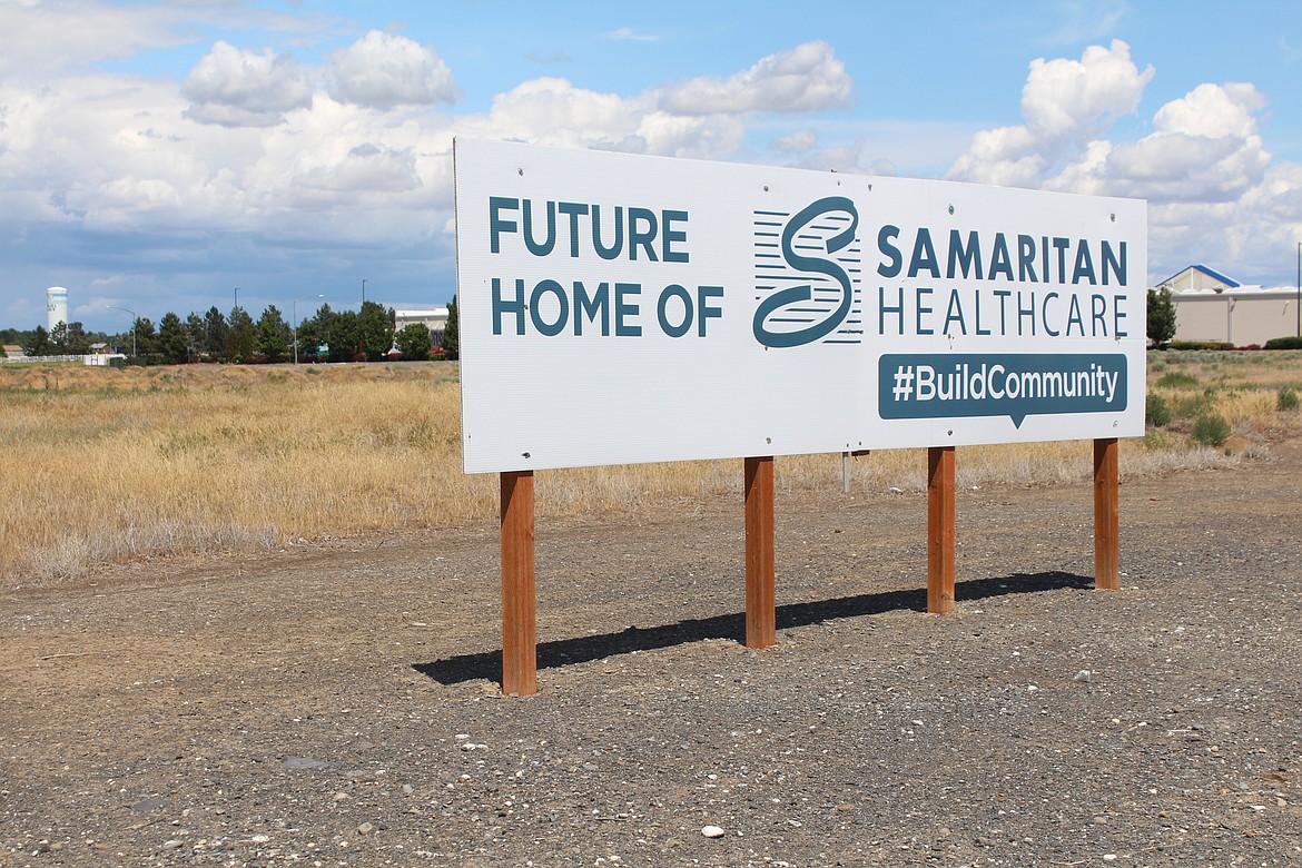 The final details of the financing for the new Samaritan Hospital may be finished, and a guaranteed maximum price proposed, by the end of July. The site of the new hospital is pictured.