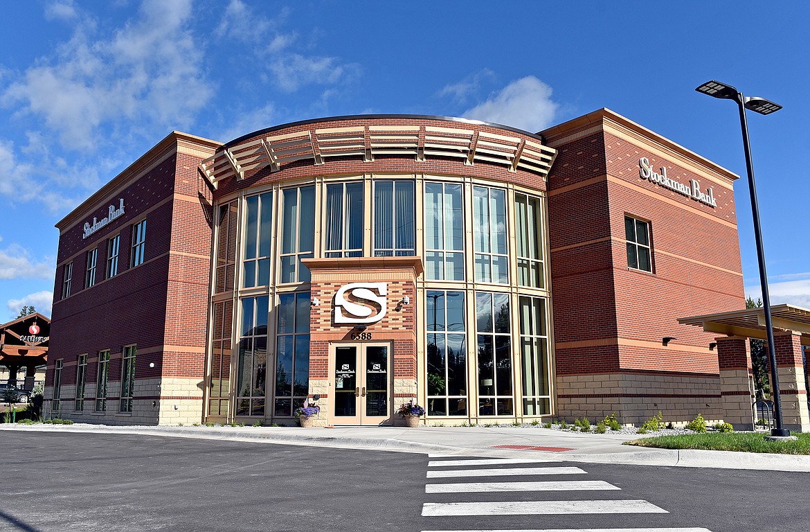 Stockman Bank recently opened its new branch in Whitefish on U.S. Highway 93 South. (Whitney England/Whitefish Pilot)