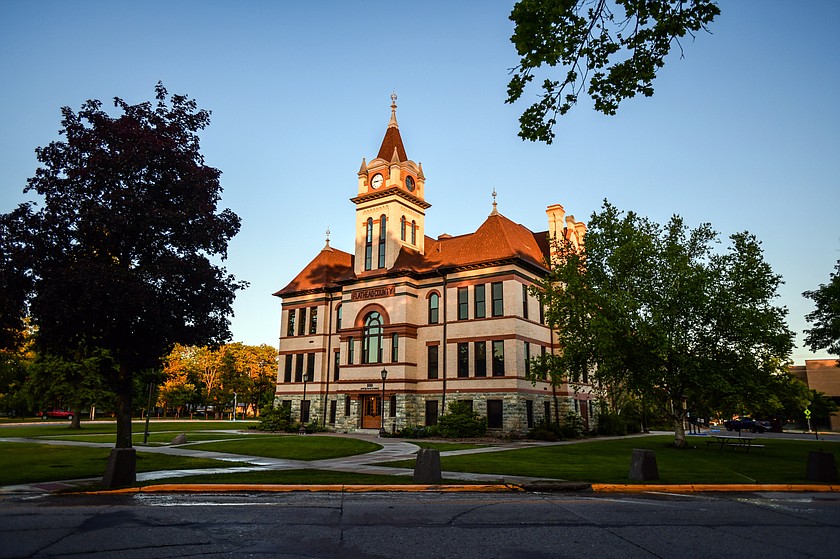 The Flathead County Courthouse in Kalispell on Thursday, June 22. (Casey Kreider/Daily Inter Lake)