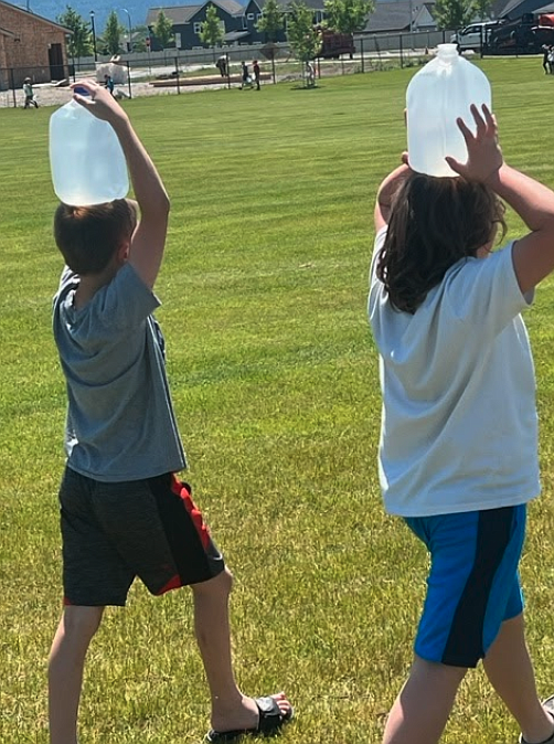 Treaty Rock students and teachers raised more than $925 in pledges June 6 after they conducted a "water walk" to benefit the nonprofit H2O for Life to provide water, sanitation and hygiene education for a partner school in South Sudan’s Bahr el Ghazal region.